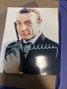 sean connery signed photo LESEN - Bild 1 von 3
