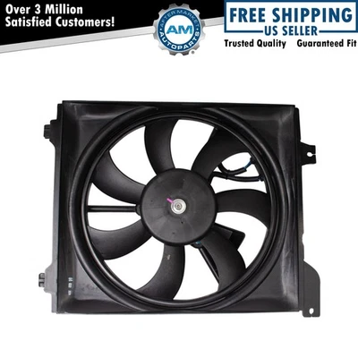 Conjunto de ventilador de refrigeración condensador de aire acondicionado derecho para Kia Rio Rio5 2006-2011 Foto 1 de 4