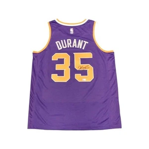 Camiseta deportiva autografiada de Kevin Durant de los Phoenix Suns Nike púrpura swingman Steiner CX - Imagen 1 de 3