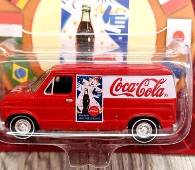 1977 FORD VAN-JOHNNY LIGHTNING  COCA-COLA INTERNATIONAL  New - Image 1 of 4