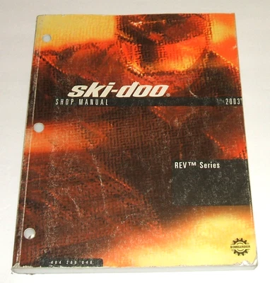 Skidoo 2003 Rev Manual de servicio Mx Z 600 800 HO X Sport 007 taller de reparación Foto 1 de 4