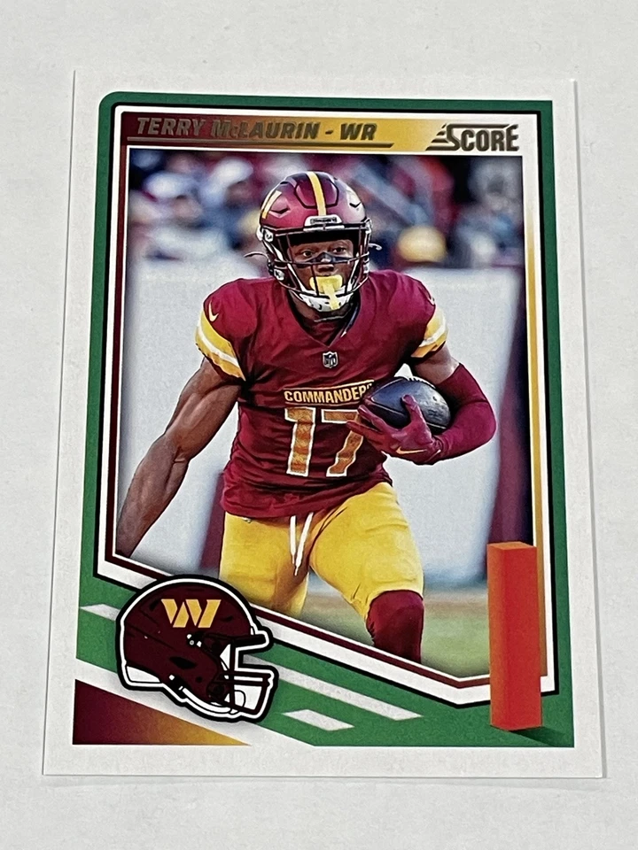 2025 Score Football #183 - Terry McLaurin - Washington Commanders - Image 1 of 2