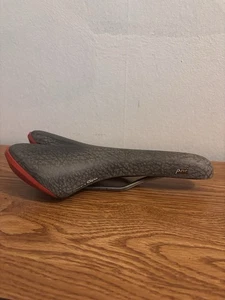 Fizik Pavé Titanio Titanium Racing-Road Rail Gray Italian Bicycle Saddle - Picture 1 of 9