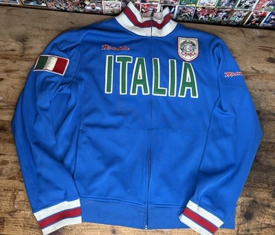 Mondettw Italia Track Jacket Men’s Size XL Italy Warm Up Sweatshirt Full Zip - Image 1 of 4
