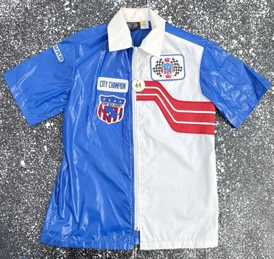 Camiseta deportiva vintage 1985 48th Soap Box Derby Satin Racing City Champ All American Foto 1 de 4