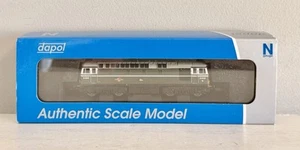 Dapol 2D-001-003 N Gauge Class 33/0 Diesel Loco D6539 BR Green SYP - Picture 1 of 5