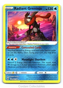 Strahlender Greninja 046/189 - Astral Radiance - Pokemon Karte - Near Mint - Bild 1 von 2