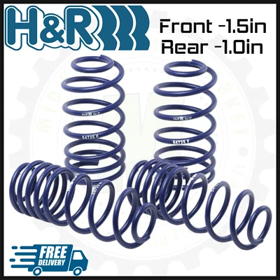 H&R Front and Rear Sport Lowering Springs | Fits 2017–2018 BMW 330i Sedan  - Изображение 1 из 2
