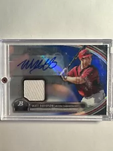 K227,575 - 2013 Bowman Platinum Relic Auto Blue Refractors #MD Matt Davidson/199 - Picture 1 of 1