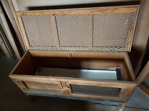 Hasenstall Kaninchenstall gebraucht, 100x40x57 cm - Bild 1 von 3