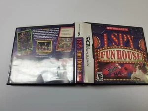 Nintendo DS - I Spy Fun House - Estuche y folleto de juego solamente - Imagen 1 de 2