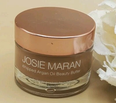 Josie Maran Whipped 摩洛哥坚果油美容黄油富含 1.18 液量盎司全新  — 第 1/3 张图片