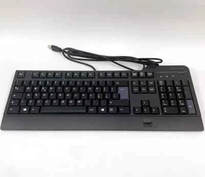 Italian layout fingerprint identification keyboard kuf1256 for Lenovo USB wired  - Image 1 of 4