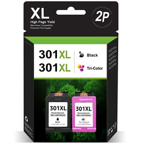 Drucker Patronen für HP 301 XL OfficeJet 1010 2544 2620 4630 4632 2622 4634 4636 - Bild 1 von 9