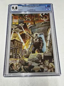 Cómic de Hombres lobo nazis del espacio exterior 2011 #1 CGC 9,8 casi nuevo/como nuevo cubierta de Adolf Hitler - Imagen 1 de 2