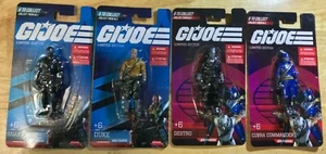 GI Joe Limited Edition Lot of Four Mini Figurines By Hasbro - Picture 1 of 8