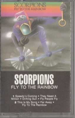 SCORPIONS - Fly To The Rainbow CASSETTE (1974) RCA 5057 MINT - Image 1 of 2