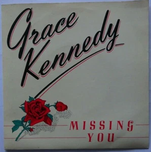 GRACE KENNEDY - MISSING YOU 1981 7" VINYL SINGLE. DJS 10971. - Imagen 1 de 4