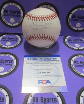 Alvin Dark Gigantes de San Francisco autografiado de béisbol certificado PSA CERTIFICADO DE AUTENTICIDAD #AL89166 Foto 1 de 4