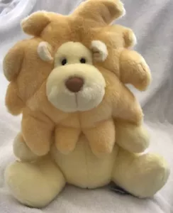 Plush Yellow Lion Baby Toy Rattles Lovey Animal ROARIE Target 12" Russ Huggable - Picture 1 of 6
