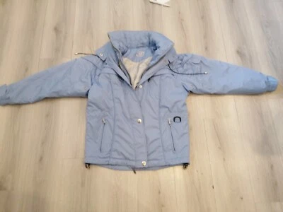  Skijacke  Damen hellblau silber Neu Gr.38/40 Marke C&A Rodeo - Bild 1 von 4
