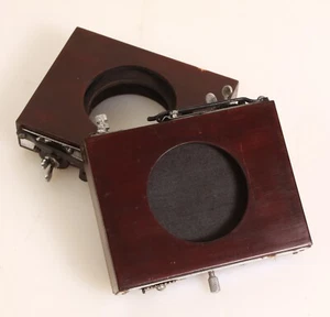 Wood Plate Field Camera Cloth Curtain Shutter - Vintage - AS IS - Picture 1 of 3