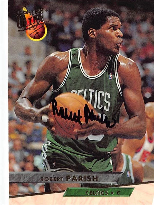 Robert Parish autographed Basketball Card (Boston Celtics) 1993 Fleer Ultra #15 - Image 1 of 1