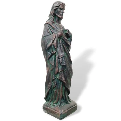 AUBAHO Skulptur Jesus Heiligenfigur 82cm Figur Statue Kunststein Antik-Stil
