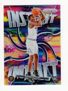 2021-22 Panini Prizm Bones Hyland Instant Impact Silver Prizm Rookie - Picture 1 of 2