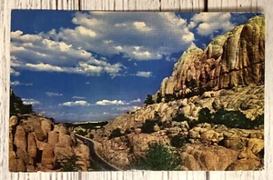 Scenic Ariel View Flagstaff Arizona Highway 1953 Postcard - Picture 1 of 2