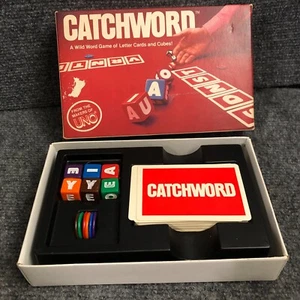 CATCHWORD From The Makers Of UNO Vintage 1982 Word Game #1010 Complete - Picture 1 of 9
