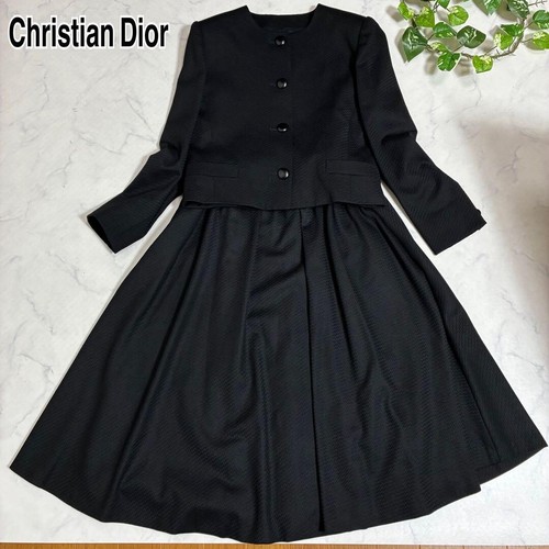 Tuta formale Christian Dior vintage set up gonna svasata e giacca taglia S usata