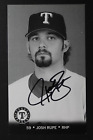 Josh Rupe Autograph Texas Rangers 3X5 2006 Promo Photo Fan Fest Signed Card