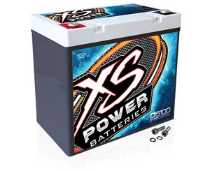 XS Power D5100 3100 Amp AGM Power Cell Car Audio Battery + Terminal Hardware - Picture 1 of 5