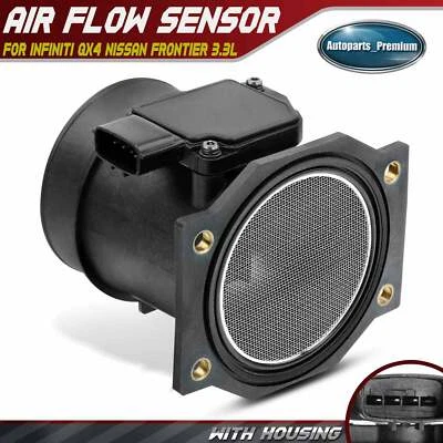 Sensor de flujo de masa de aire para Infiniti QX4 1998-2001 Nissan Frontier Pathfinder 3,3 L Foto 1 de 4
