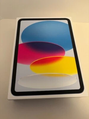 Apple iPad 10.9-inch  10th Generation Wi-Fi 256GB Blue NEw SEALED BOX - Image 1 of 3