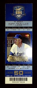 Angels DODGERS Weaver & Arredondo Combined NO-HITTER LOSS Ticket Stub 6/28/2008 - Picture 1 of 2