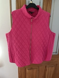 Love Leisure Ladies Pink Gilet UK 28 - Picture 1 of 7