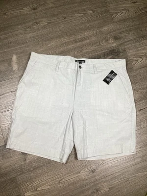 I.N.C. Pantalones Cortos Para Hombre Core Clásicos Talla 40 Gris Estuco Rectos Informales/Negocios Foto 1 de 4