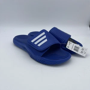 NWoB Adidas Alphabounce Slide 2.0 Sandalias Slides Azul Blanco Rayas Para hombres 12 - Imagen 1 de 8