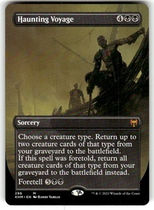 Haunting Voyage (Borderless) Kaldheim Regular MTG NM - Bild 1 von 2