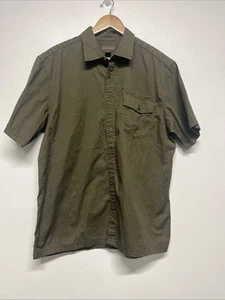 Northwest Territory Shirt Men's Size Large Green Button Up Casual Short Sleeve - Picture 1 of 4