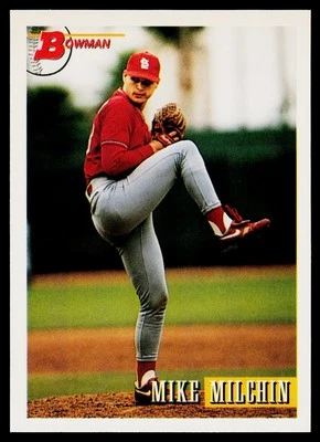 1993 Bowman #516 Mike Milchin - VG - Image 1 of 2