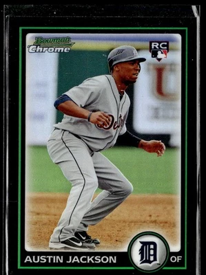 Refractores Bowman Chrome #188 2010 Austin Jackson Foto 1 de 2