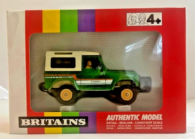Gran Bretaña Detalle # 9512 - Farm Land Rover - Vehículo de metal pintado - Sin usar, en caja - 1983 Foto 1 de 3