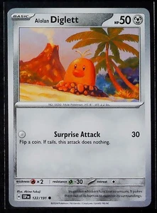 SV08: Surging Sparks Alolan Diglett #122/191 - Picture 1 of 1