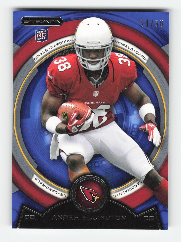 2013 Topps Strata Sapphire #89 Andre Ellington SN,RC #/50 Near Mint or Better - Image 1 of 2