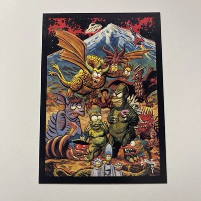 2001 Simpsons Inkworks Mania! Dan Brereton Bart Gallery Card #68 - Image 1 of 2