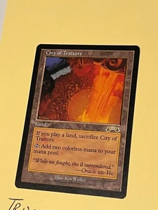 2x City of Traitors ~ MtG ~ Nice condition! Reserved List - Bild 1 von 12