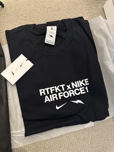 RTFKT x Nike Air Force 1 T-Shirt schwarz Größe L - Bild 1 von 6